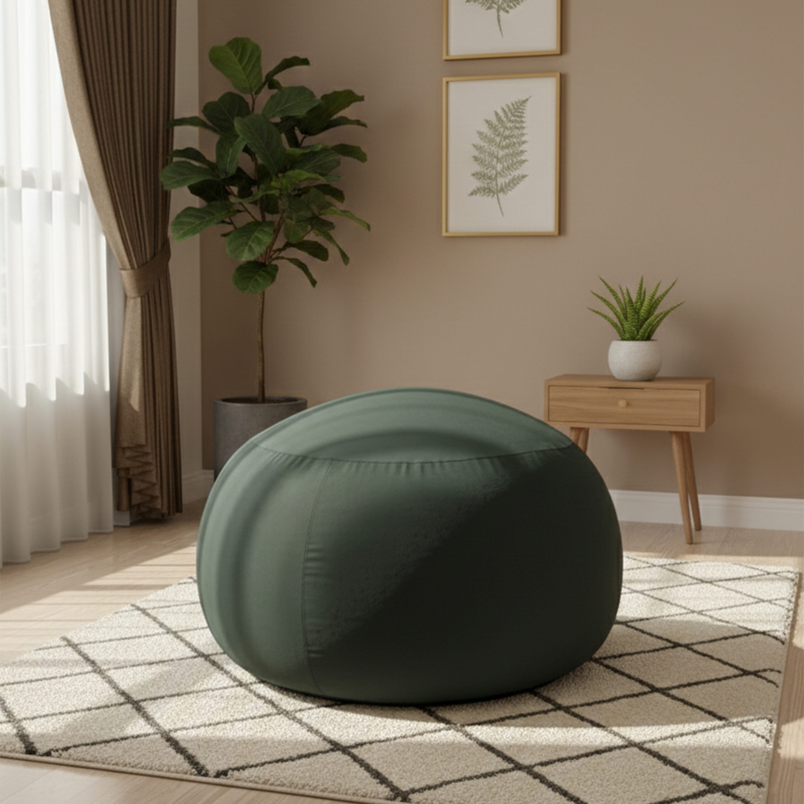 Gummy Bean Bag XXL Forest Green - Relaxo Bean Bag Bangladesh Gummy Bean Bag XXL Forest Green price in Bangladesh - Relaxo Bean Bag