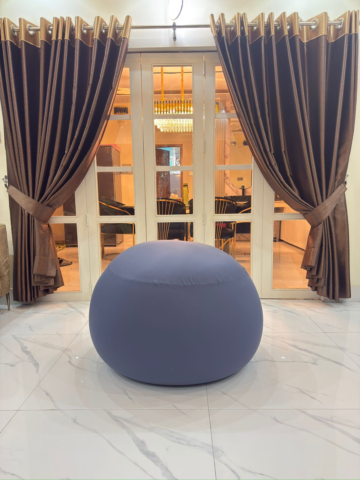 Gummy Bean Bag XXL Grey