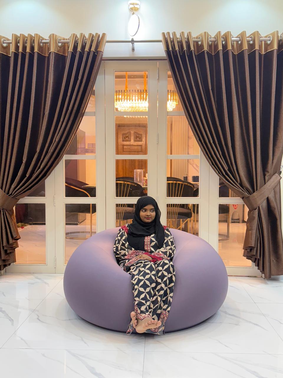 Gummy Bean Bag XXL Lavender Mist