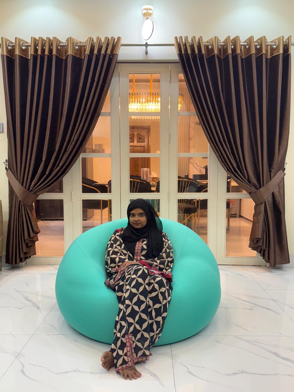 Gummy Bean Bag XXL Mint Green