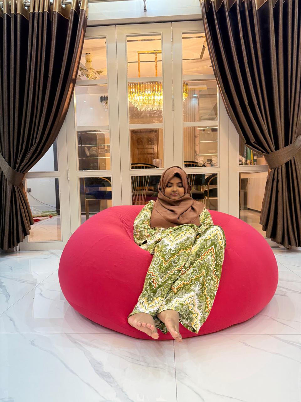 Gummy Bean Bag XXL Radical Red