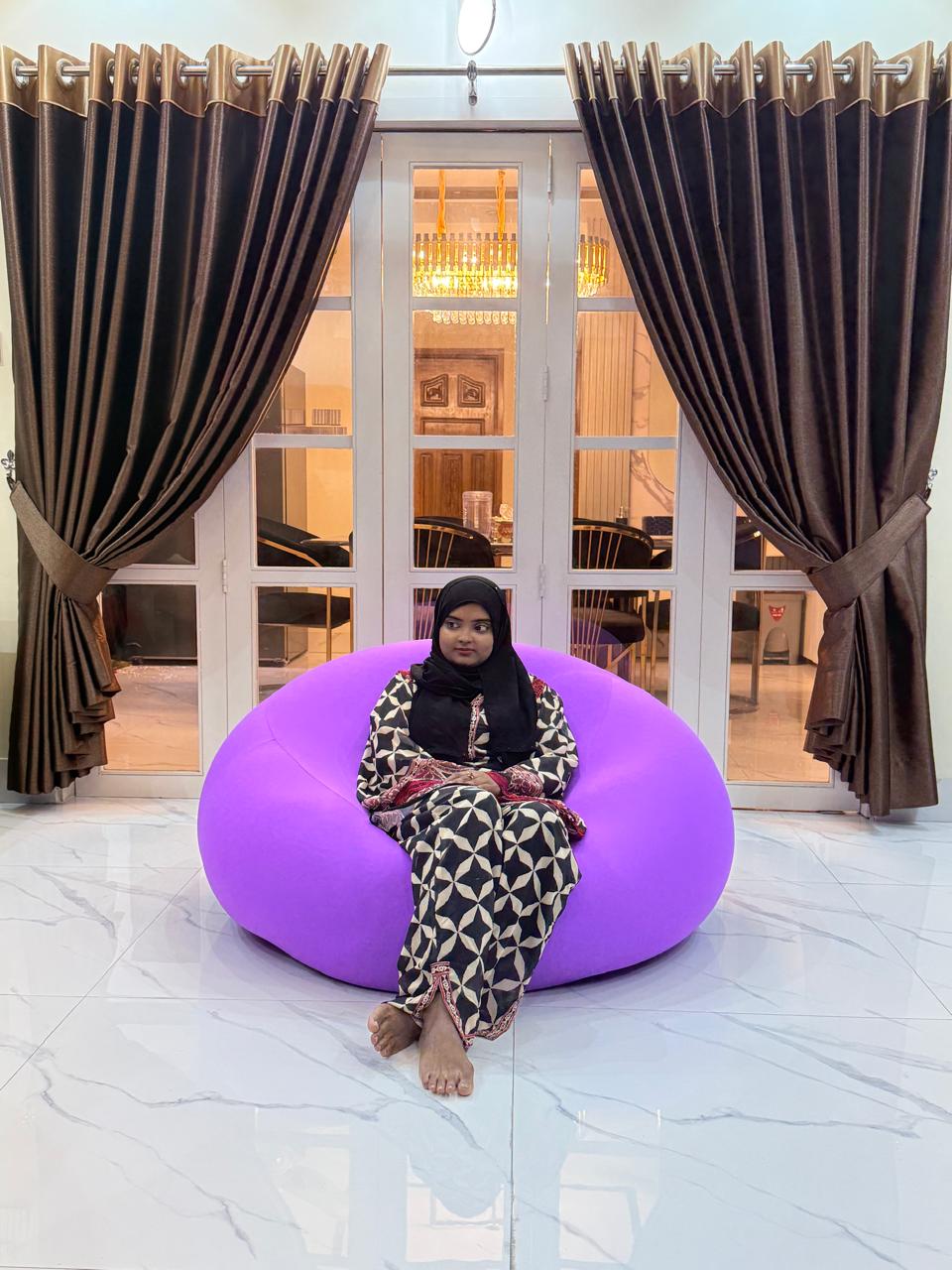 Gummy Bean Bag XXL Vivid Purple