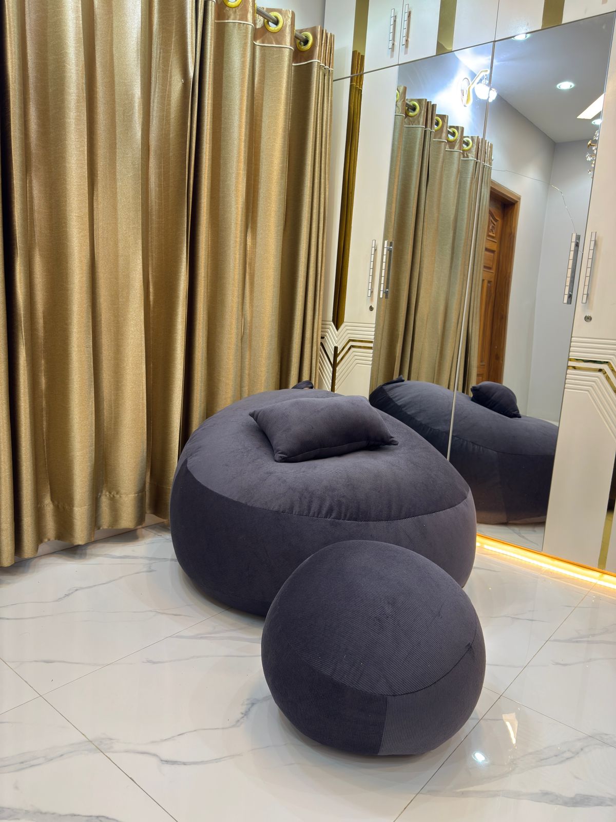 MonoLux Bean Bag Combo Ash