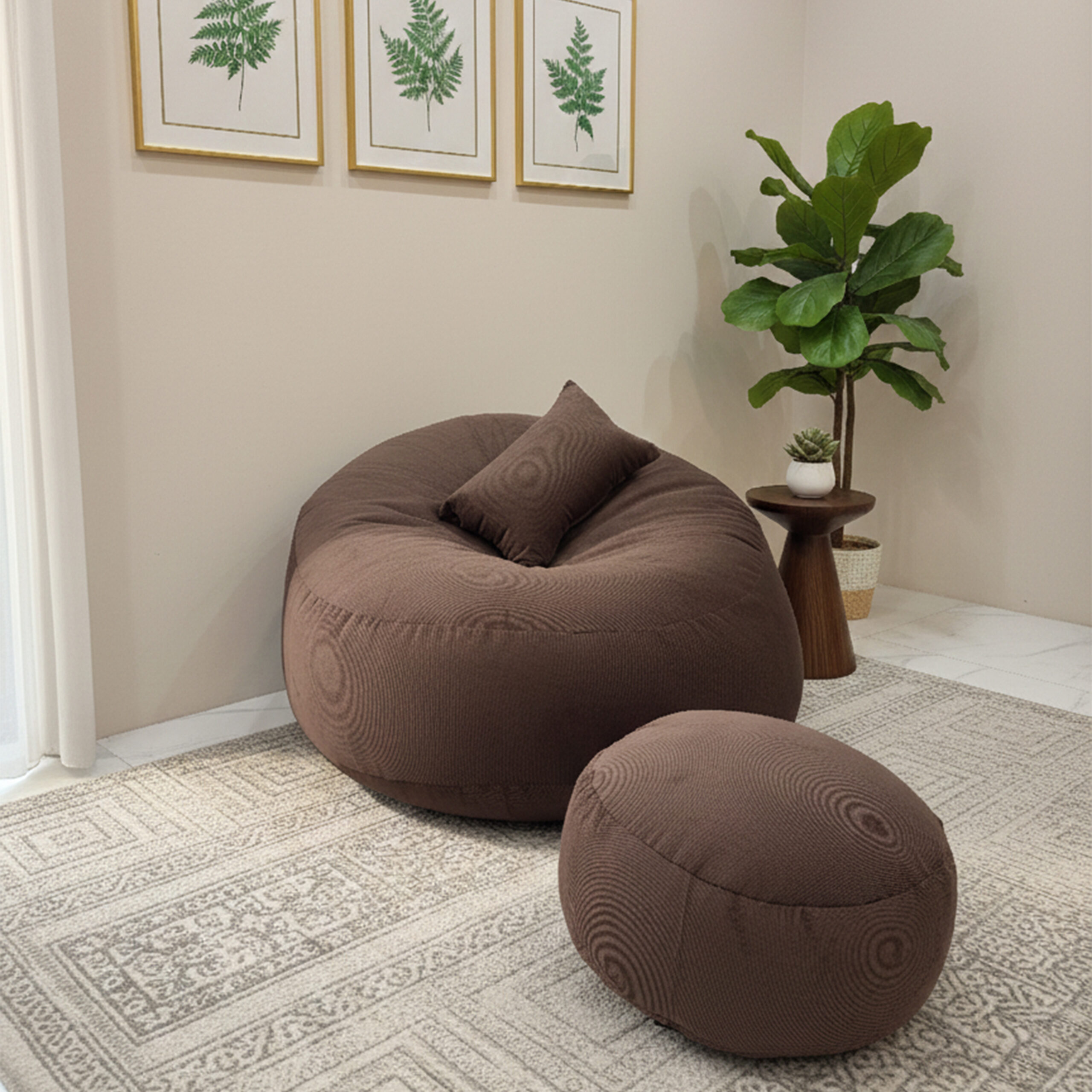 MonoLux Bean Bag Combo Brown - Relaxo Bean Bag Bangladesh MonoLux Bean Bag Combo Brown price in Bangladesh - Relaxo Bean Bag