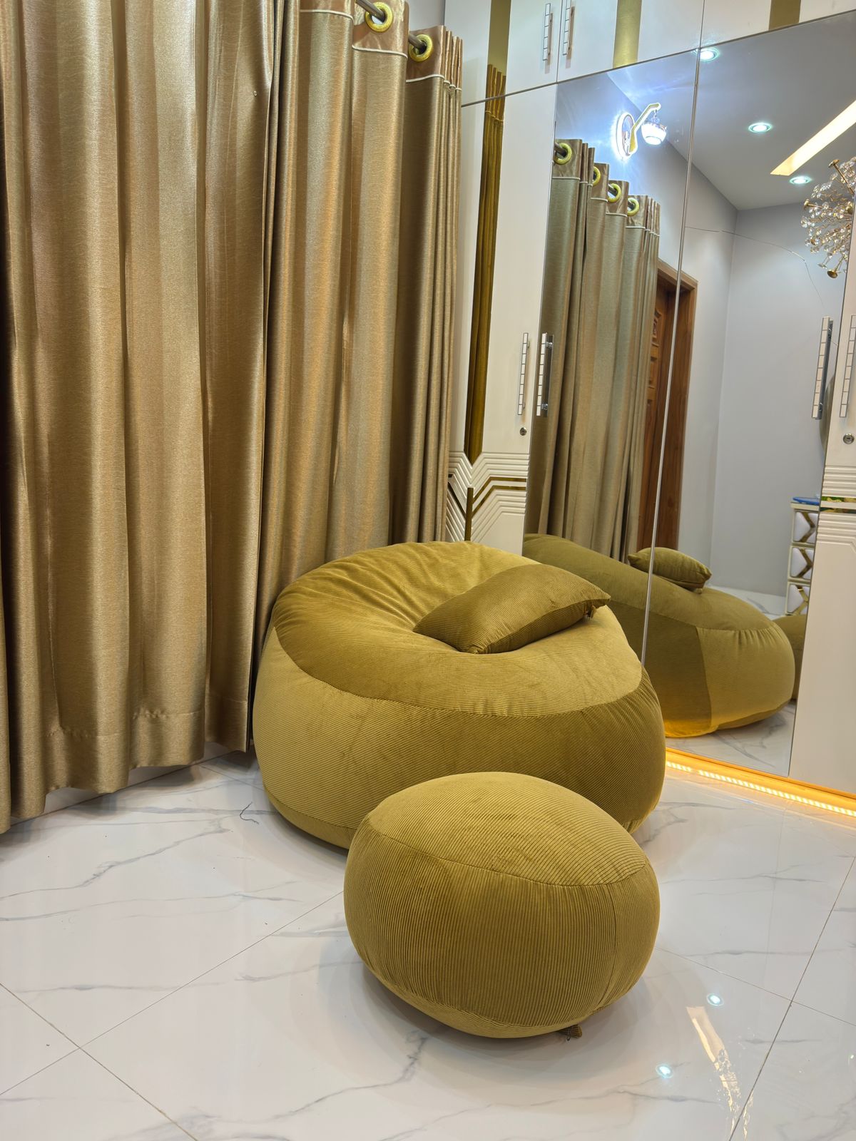 MonoLux Bean Bag Combo Golden
