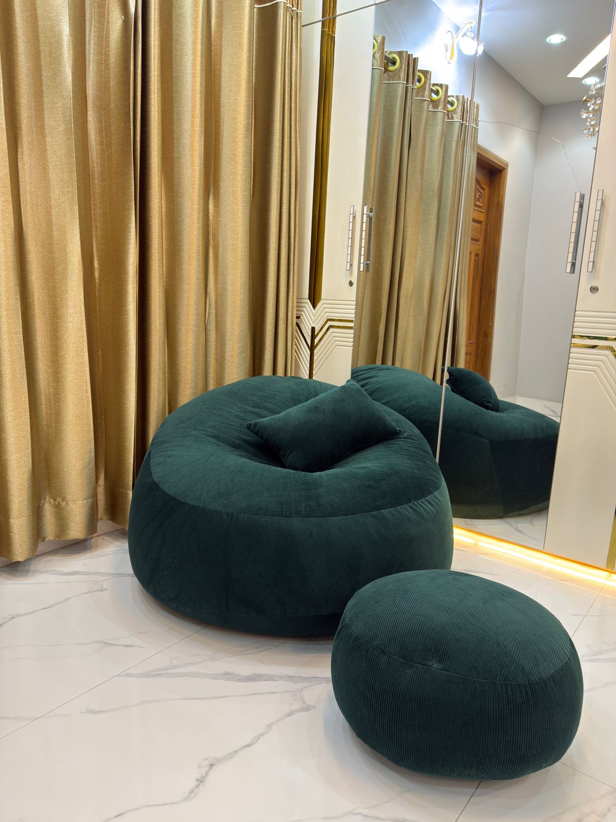 MonoLux Bean Bag Combo Green