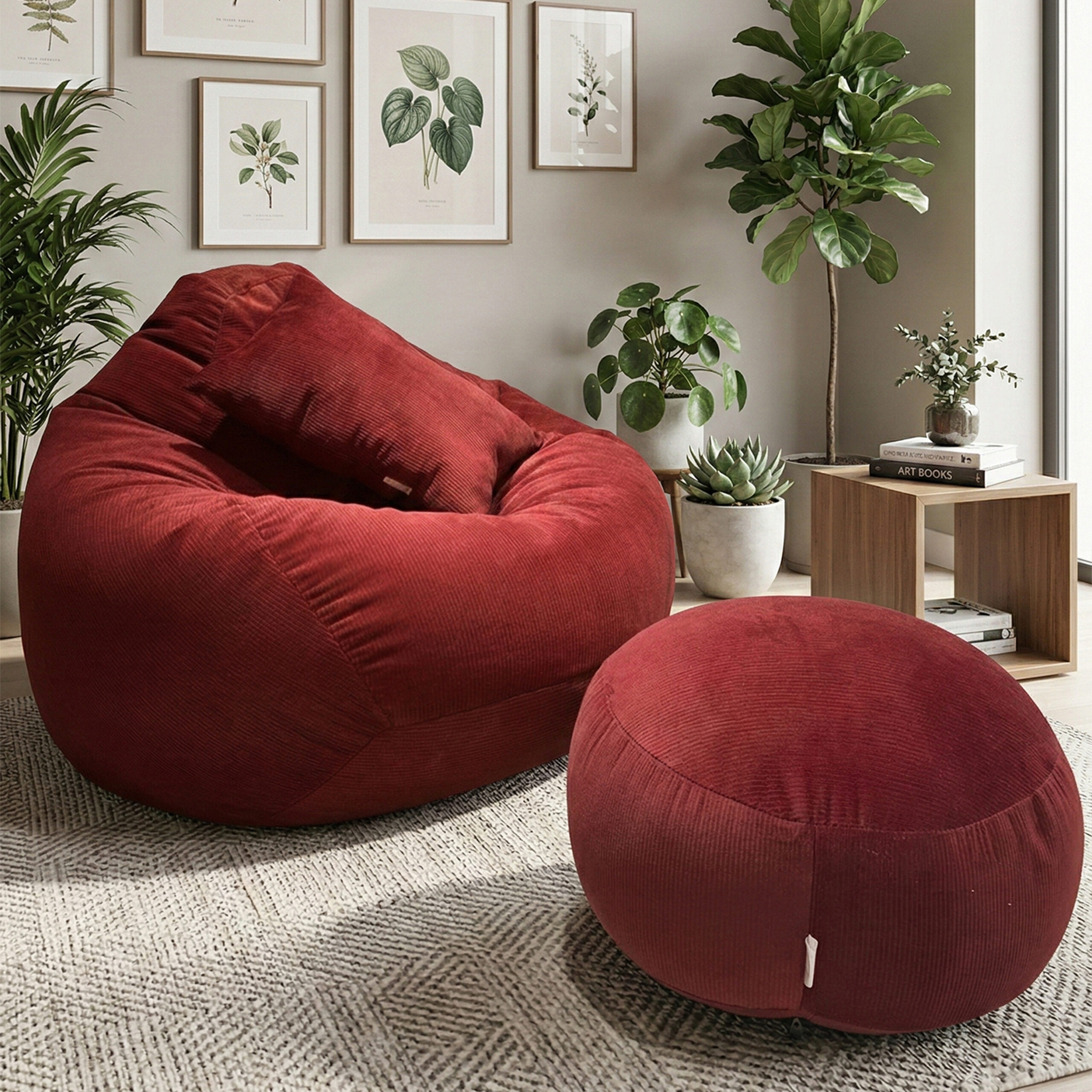 Woven Fabrics Xxl Pear Shape 3pcs Combo Bean Bag – Maroon - Relaxo Bean Bag Bangladesh Woven Fabrics Xxl Pear Shape 3pcs Combo Bean Bag – Maroon price in Bangladesh - Relaxo Bean Bag