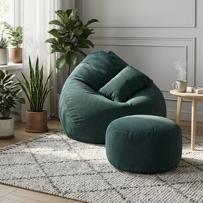 Woven Fabrics Xxl Pear Shape 3pcs Combo Bean Bag – Sea Green - Relaxo Bean Bag Bangladesh Woven Fabrics Xxl Pear Shape 3pcs Combo Bean Bag – Sea Green price in Bangladesh - Relaxo Bean Bag